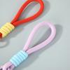 Creative Braided Lanyard Keychain Phone Strap Anti Lost Phone Chain Wristband Carabiner Knot Rope Keyring Camera Charm