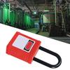 38mm Safety Padlock Red Nylon Insulation Anti Slip Lockout Tagout Locks for Industrial