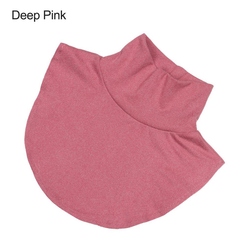 Женский съемный ветрозащитный вязаный гольф теплый фальшивый воротник шарф