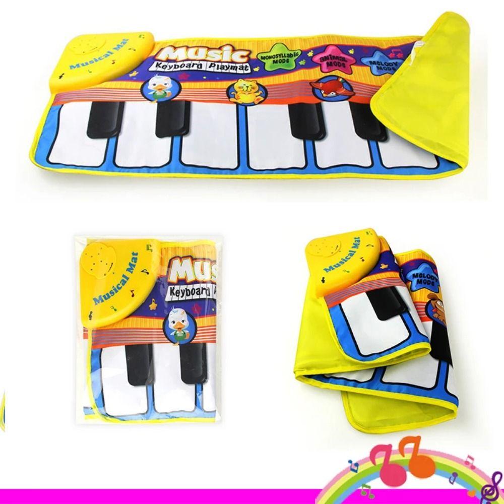 Learning Music Floor Keyboard Dance Mat Multifunctional Electronic Musical Toys  Girls/Boys