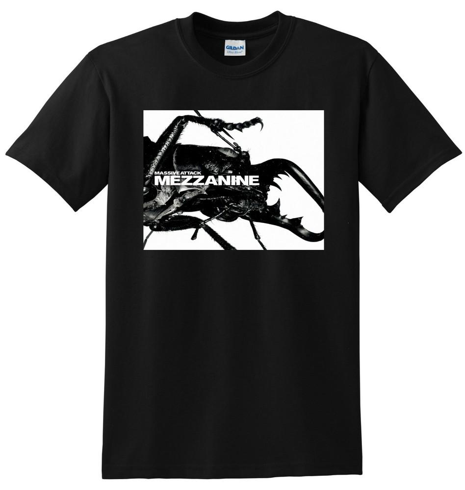 MASSIVE ATTACK T SHIRT mezzanine vinyl cd cover S-5XL
