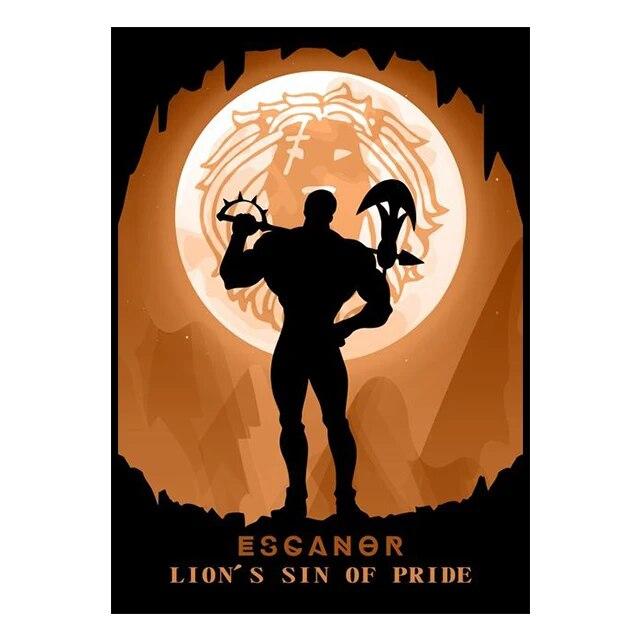 Аниме-настенные принты, силуэты, стили, постеры, холсты, комнатные картины и украшения, настенные росписи для современного домашнего декора