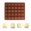 26 English Letters + 4 White Board Silicone Mold Ice Cube Chocolate Mould Cake Decoration DIY Gadgets Kitchen Bar Accessories