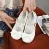 Cute Sweet Bow Mary Jane Women's Shoes Medium Thick Heel Lolita Japanese Soft Girl Small Leather Shoes with Skirt Single Shoes