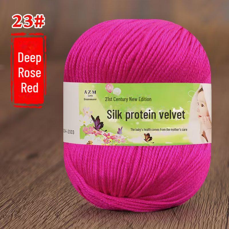 Детская пряжа из 6 нитей для ручной вязки свитеров, кукол, шарфов, тапочек.. Акриловый материал.