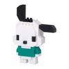 Sanrio Pochacco Nanoblock n-fig2 Брелок Япония НОВЫЙ Персонажи Sanrio