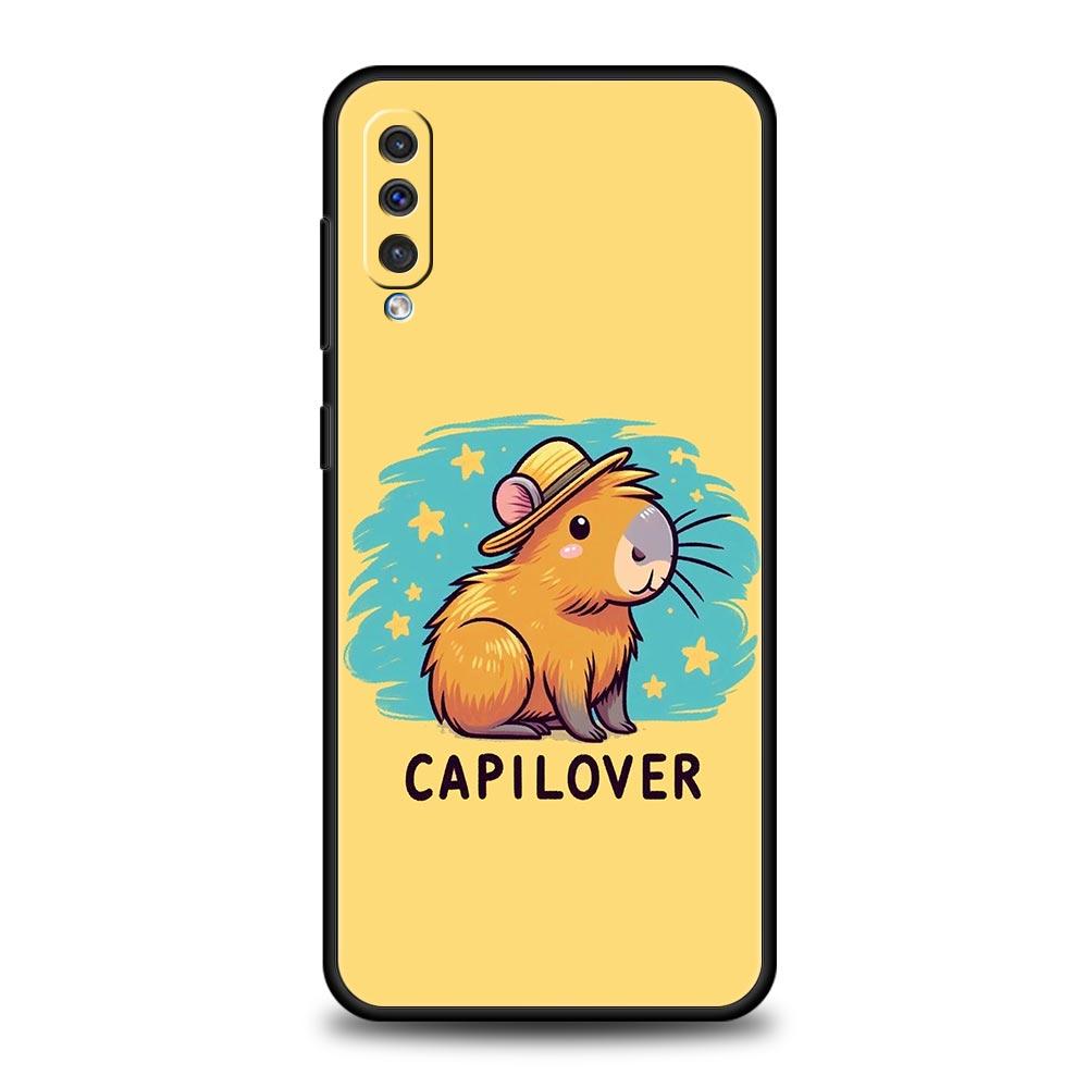 Чехол Капибара Дельфин Аниме для Samsung A56 A36 A26 A24 A12 A14 A16 A50 A70 A20E A22 A40 A34 A54 A42 A52 5G A04s A06