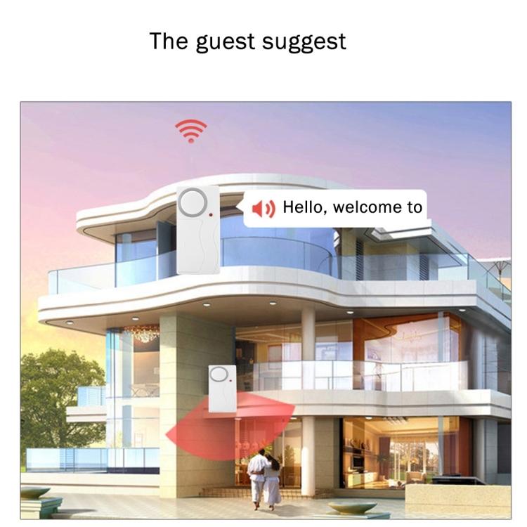 Домашняя безопасность, беспроводной пульт дистанционного управления, дверное окно, сирена, магнитный датчик, предупреждение, 1 пульт дистанционного управления + 2 магнитных датчика