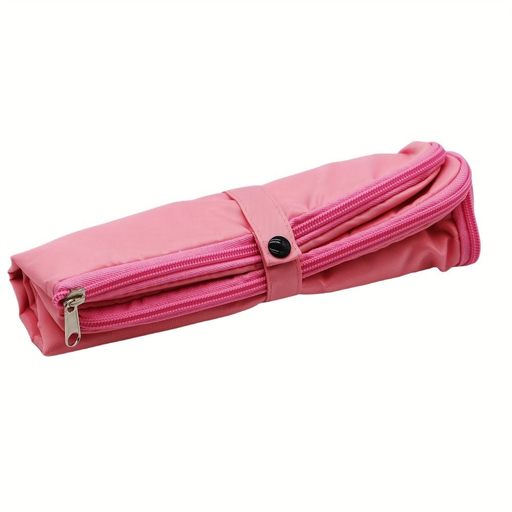 Solid Color Swimming Suit Pouch Zipper Closure Wet Bag for Swimsuit Multi-functional Swim Bag  Gym