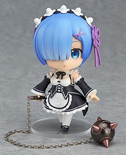 Nendoroid Life in Another Rem Покрашенная подвижная фигурка ReZERO - Начальный мир - Немасштабируемый ABS&PVC