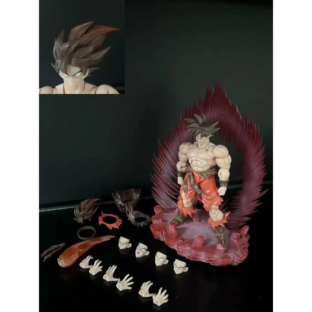 Black Hole Toys Фигурка Dragon Ball Z Сон Гоку Фигурки Shf Масштаб 1/12 Супер Сайян Сон Гоку Фигурка Действия Игрушки Хэллоуин Подарки
