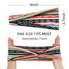 Boho Headbands for Women Fashion Headband Yoga Workout Head Bands Hair Accessories Non Slip Band Sport Headwrap Running Elastic Hairbands