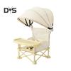 Портативный детский стульчик для кормления, складной стульчик для кемпинга, обеденное сиденье, регулируемый ремень безопасности, многофункциональное сиденье-бустер со съемным подносом и
