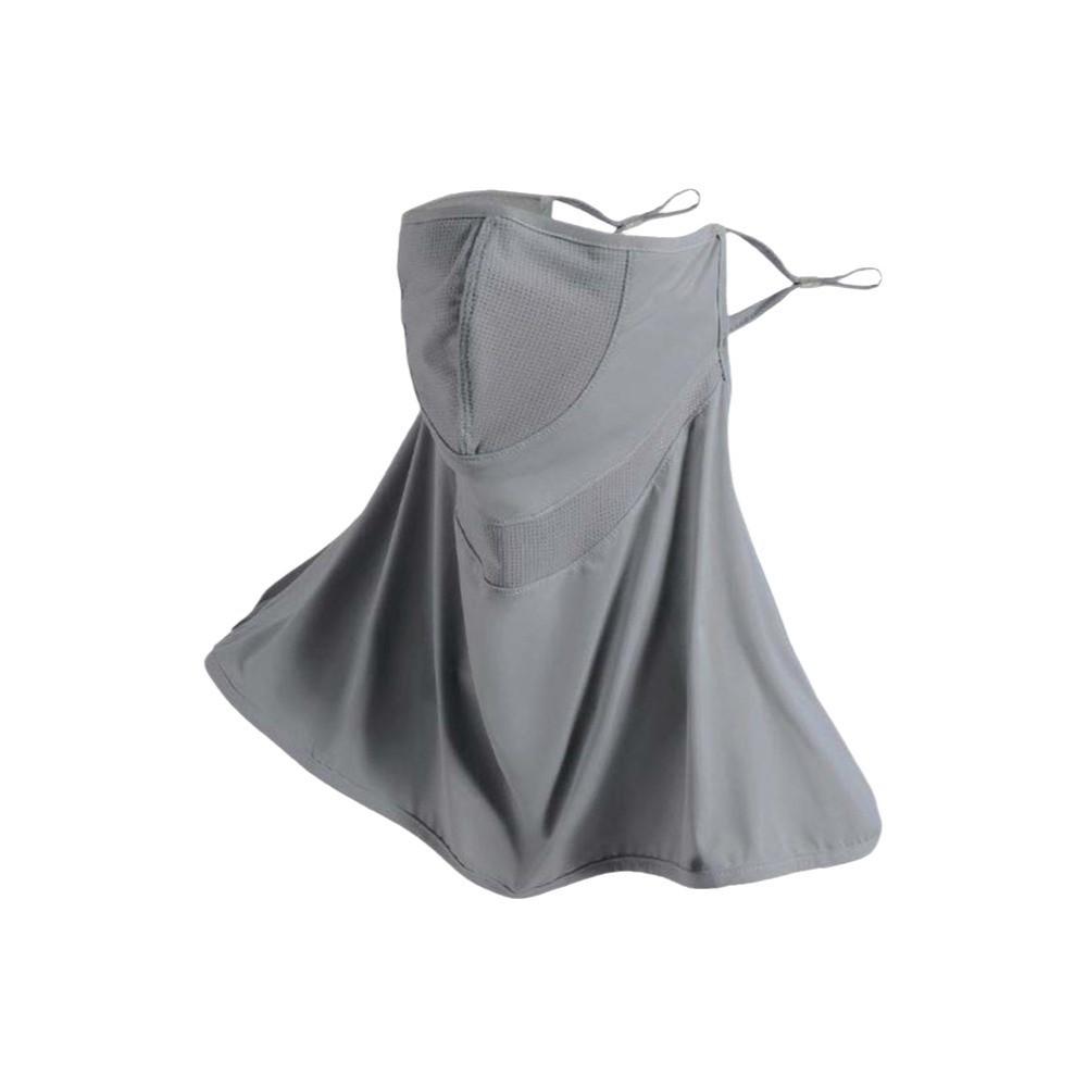 Thin Face Sun Protection Elastic Breathable Sunshade Mask Daily Neck Sunscreen Mask Women