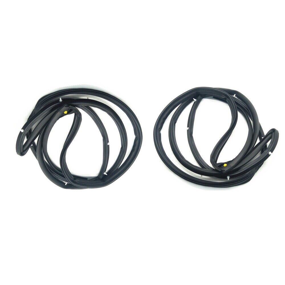 1 пара уплотнителей молдингов передней двери автомобиля для Honda Civic седан 2006-2011