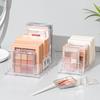 Money Storage Rack 7 Compartments Clear Heavy Duty Large Capacity Multifunctional Desktop Cash Eyeshadow Palette Cosmetic Holder Organizer
