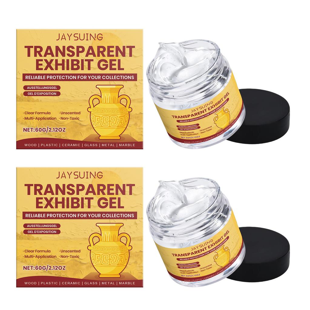 Transparent Exhibition Gel Provide Reliable Protection Repeated Use Multiple Times Multi-purpose Collections Protective Adhesive