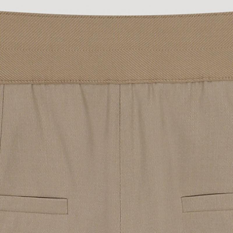 She S miSS Two Tuck Back Banding Straight pantS SwwSlo31020 Db