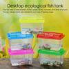Портативный аквариум для кормления золотых рыбок Товары для животных Ящик для хомяков Аквариум для черепах