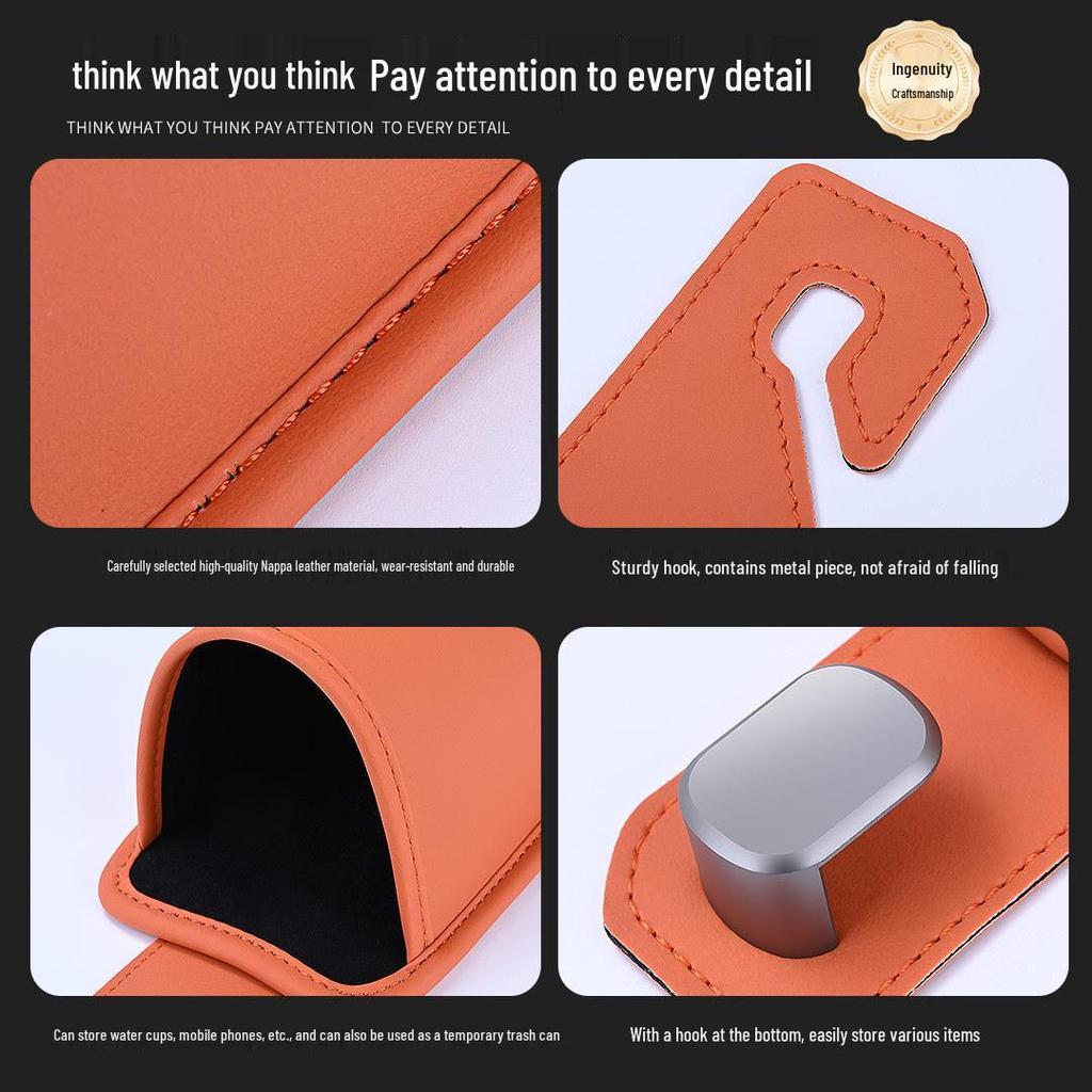 Multifunctional Car Seat Headrest Hook & Cup Holder