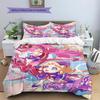 Постельное белье Pretty Cure Best Friends: пододеяльник и наволочки, Постельное белье для фанатов Pretty Cure, Идеальный подарок.chl