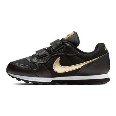 Детские кроссовки MD Runner 2 VTB PS Black Metallic Gold White CJ6925-001