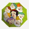 Disney Snow White, Seven Dwarfs Automatic Open/Close Umbrella - Cute Umbrella with Cute Design, Portable 3-Fold Compact Umbrella for Men & W