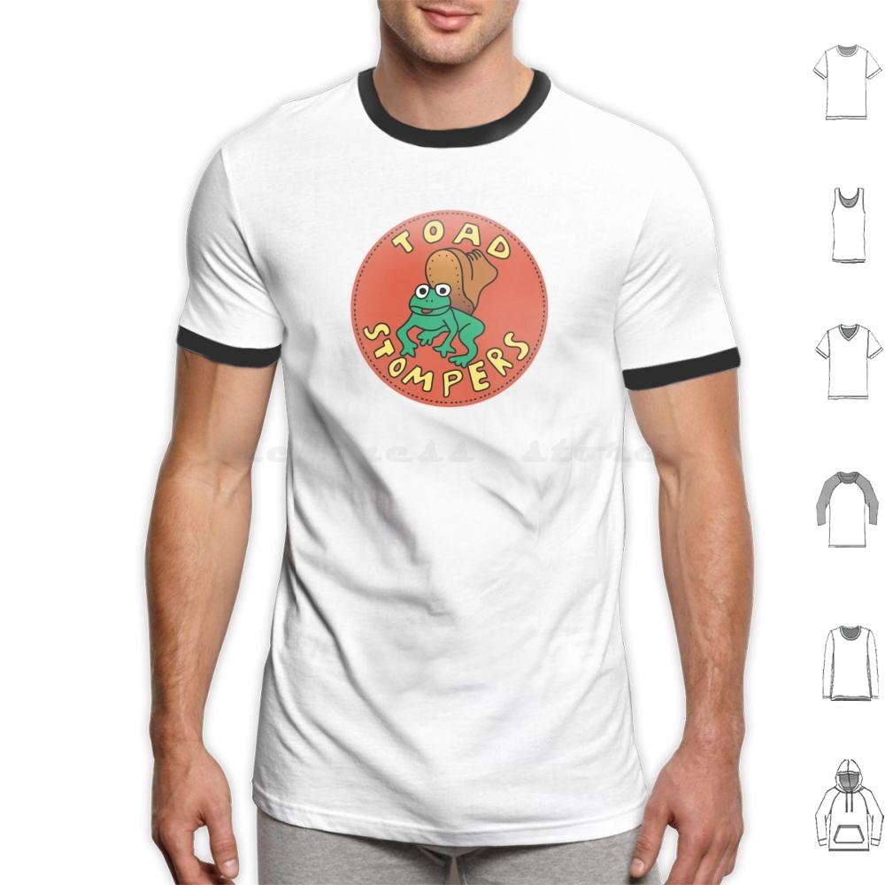Hell Comes To FrogtownToad Stomper Badge T Shirt 6xl Cotton Cool Tee Hell Comes To Frogtown Roddy Piper Cult Movie Film Toad