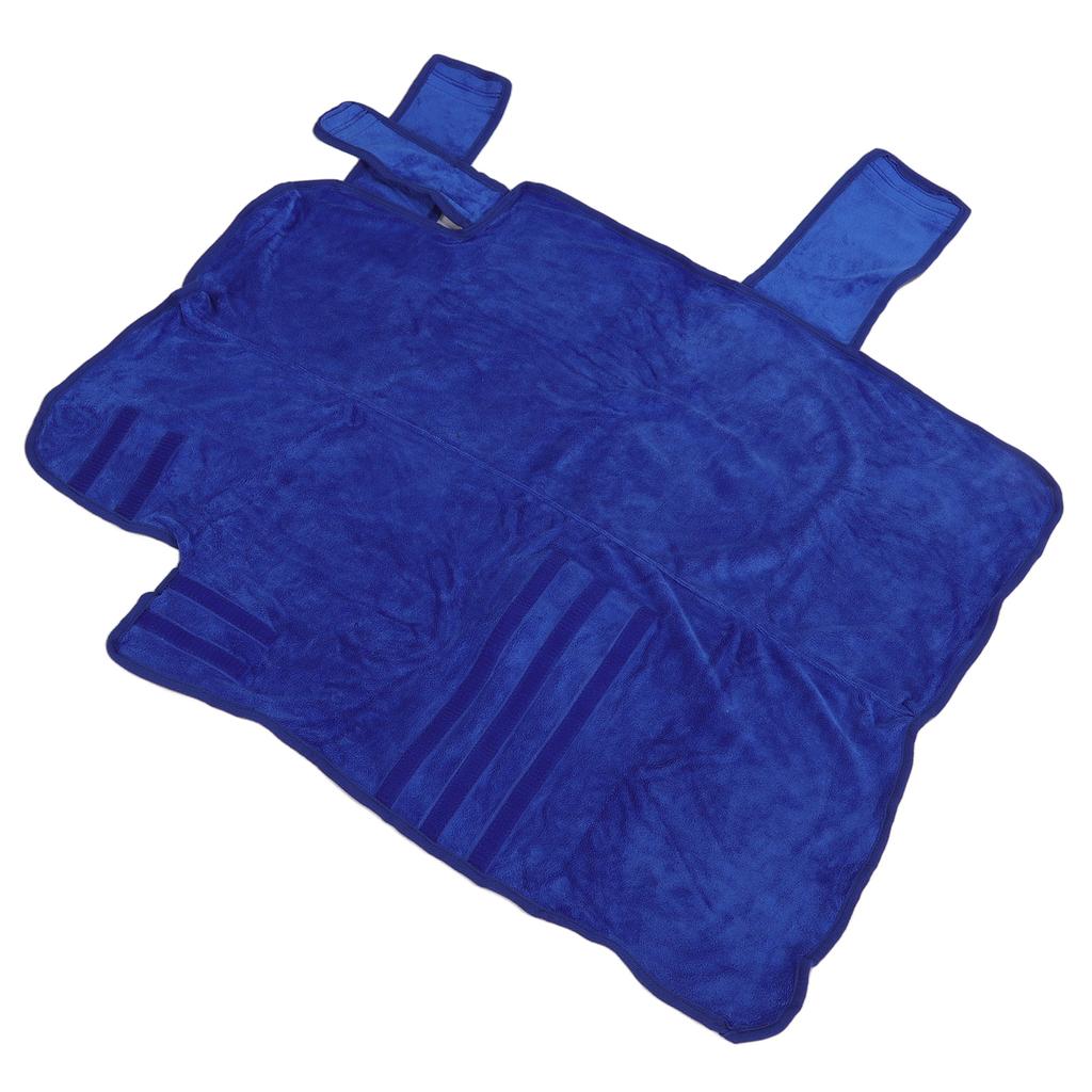 Pet Drying Coat Soft Fast Absorbent Machine Washable Dog Towel Bathrobe for Puppy Cat