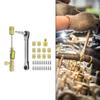 Valve Core Remover Installer Tools Set Refrigeration Service Wrench Air Conditioning Line Repair