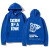 Худи System of A Down, толстовка System of A Down для тура, мужская одежда в стиле альтернативного металла, уличная одежда унисекс в готическом стиле