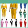 Костюм Power Rangers для детей и взрослых, косплей, карнавальный костюм, костюм супергероя, комбинезон