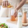 1/5 Hole Condiment Sauce Squeeze Bottle Salt Pepper Flour Powder Shaker Ketchup Salad Sauce Dispenser BBQ Spice Containers 350ml