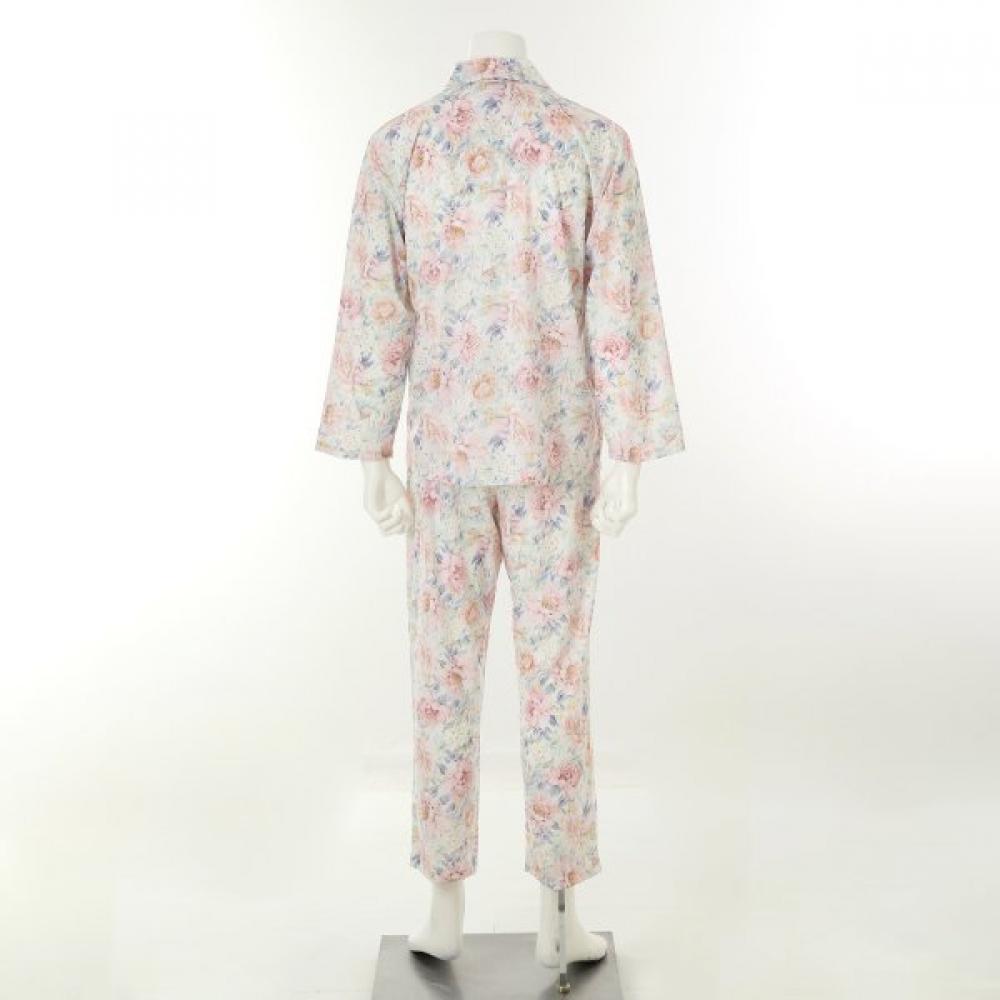 Wacoal Couple Pajamas Flower Print 30d Polish Chiffon Wpa2522m Wpa2522w