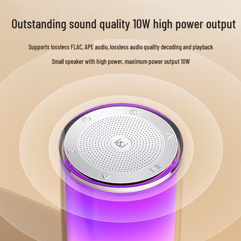 Bluetooth-колонка Soli AI K35 с голосовым помощником Xiaodu и RGB-подсветкой, штекер CN (адаптер в комплекте)