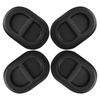 4 Pcs Floor Pan Drain Plugs Rubber Oval Plugs For Jeep Wrangler JK JL 2014-2023
