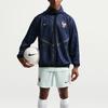 Nike Мужская куртка FFF Dri-Fit для гимна перед футбольным матчем 'Blackend Blue Metallic Copper' IH1763-498