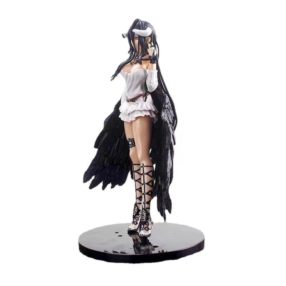 21 см аниме-фигурка Overlord Albedo So-Bin Overlord III Albedo, фигурка Albedo, фигурка Ainz Ooal, фигурка, игрушки
