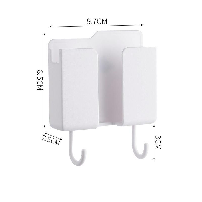 4/1 шт настенный ящик для хранения многофункциональный органайзер без перфорации пульт дистанционного управления телевизором DIY держатель для зарядки мобильного телефона