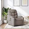 VidaXL Reclining Massage Armchair, Relaxation Chair with Cup Holders, Seat with Backrest and Armrests Living Room, 372461
