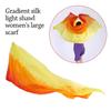 Gradient Color Belly Dance Veils Long Dancing Scarf Fashion Women Scarf