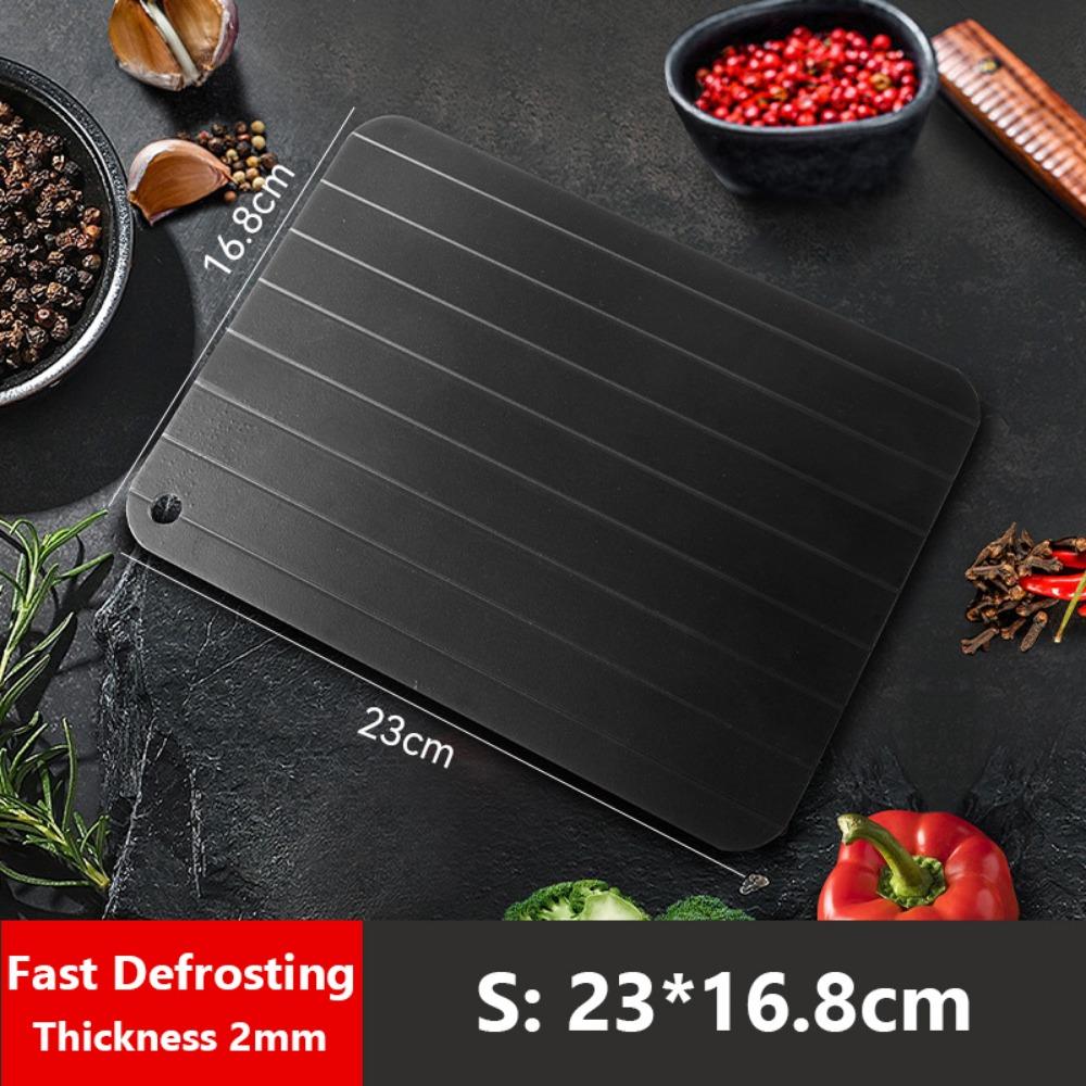 Aluminum Alloy Thawing Plate Large Size Defrost Food Tray Modern Fast Defrosting Tray