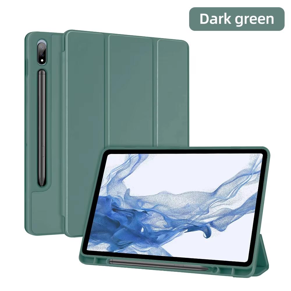 Для Samsung Tab S6 lite A11 plus чехол S7/S8/S11 S7P/S7FE S10FE/S9/S9FE/S10lite S9P/S9 FE+/S10P 12.4 дюйма A9/A9P 11 дюймов С держателем для стилуса