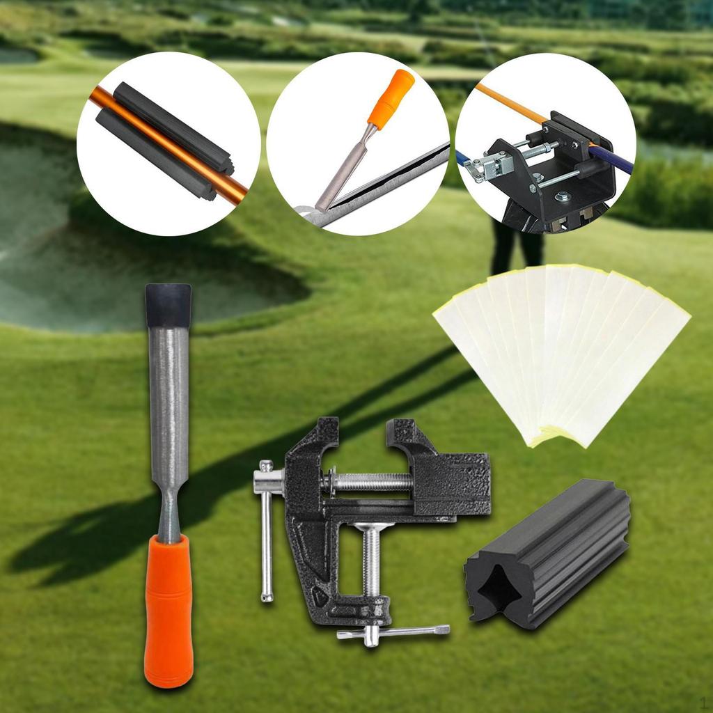 Набор зажимов для клюшек для гольфа, набор инструментов для снятия ленты, подарки, аксессуары для ремонта,