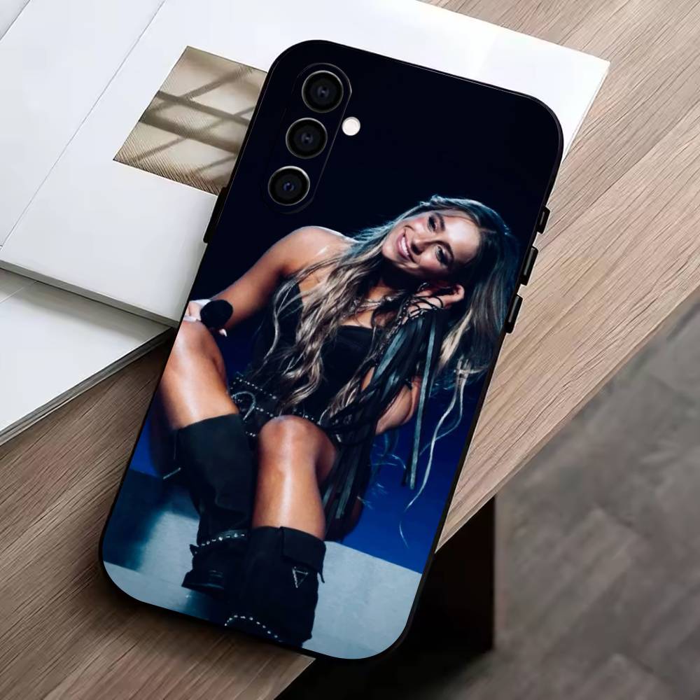 Чехол для телефона Singer-Z Tate McRae для Samsung Galaxy A73, A72, A71, A70, A53, A52, A51, Другие, Мягкий черный чехол