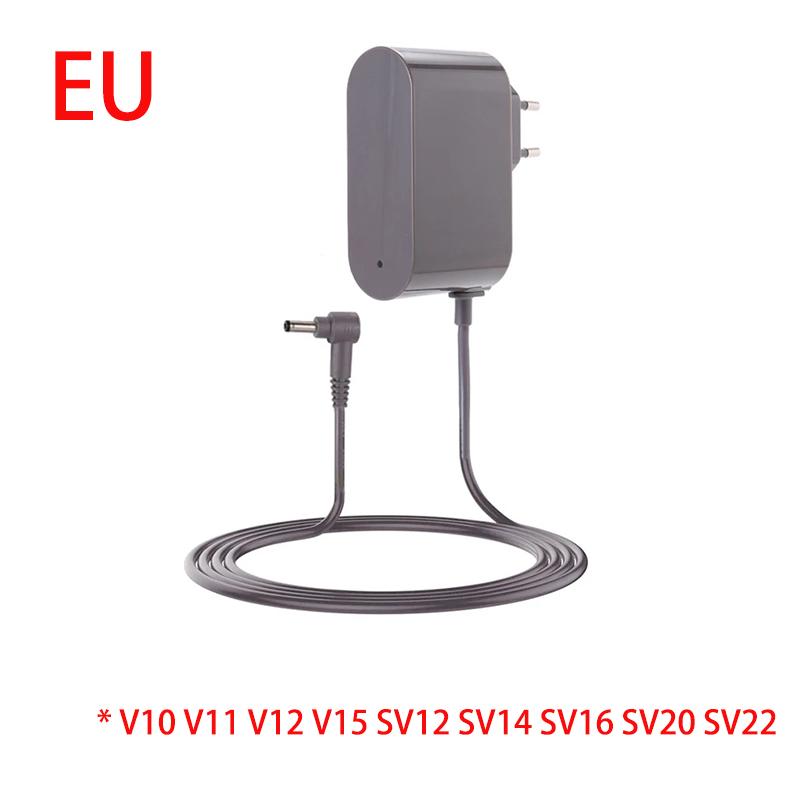 Зарядное устройство для Dyson V10 V11 V15 SV12 SV15 V6 V7 V8 Серии DC Пылесос Зарядный шнур Адаптер питания от аккумулятора Вилка США ЕС Великобритания