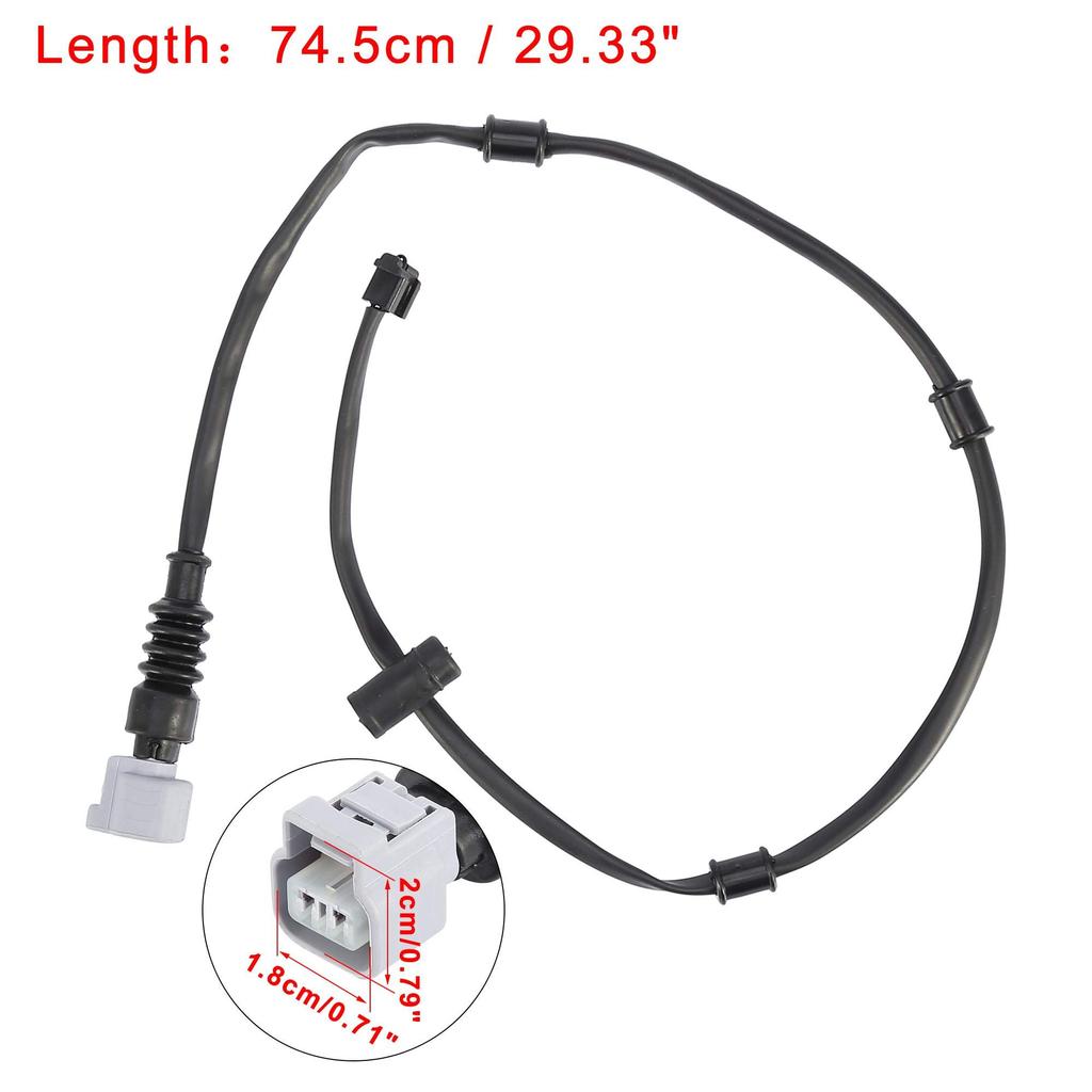 X AUTOHAUX 2-контактный датчик износа задних тормозных колодок для Lexus LS460 2009-2016, Номера деталей 47770-50100, 2 шт.