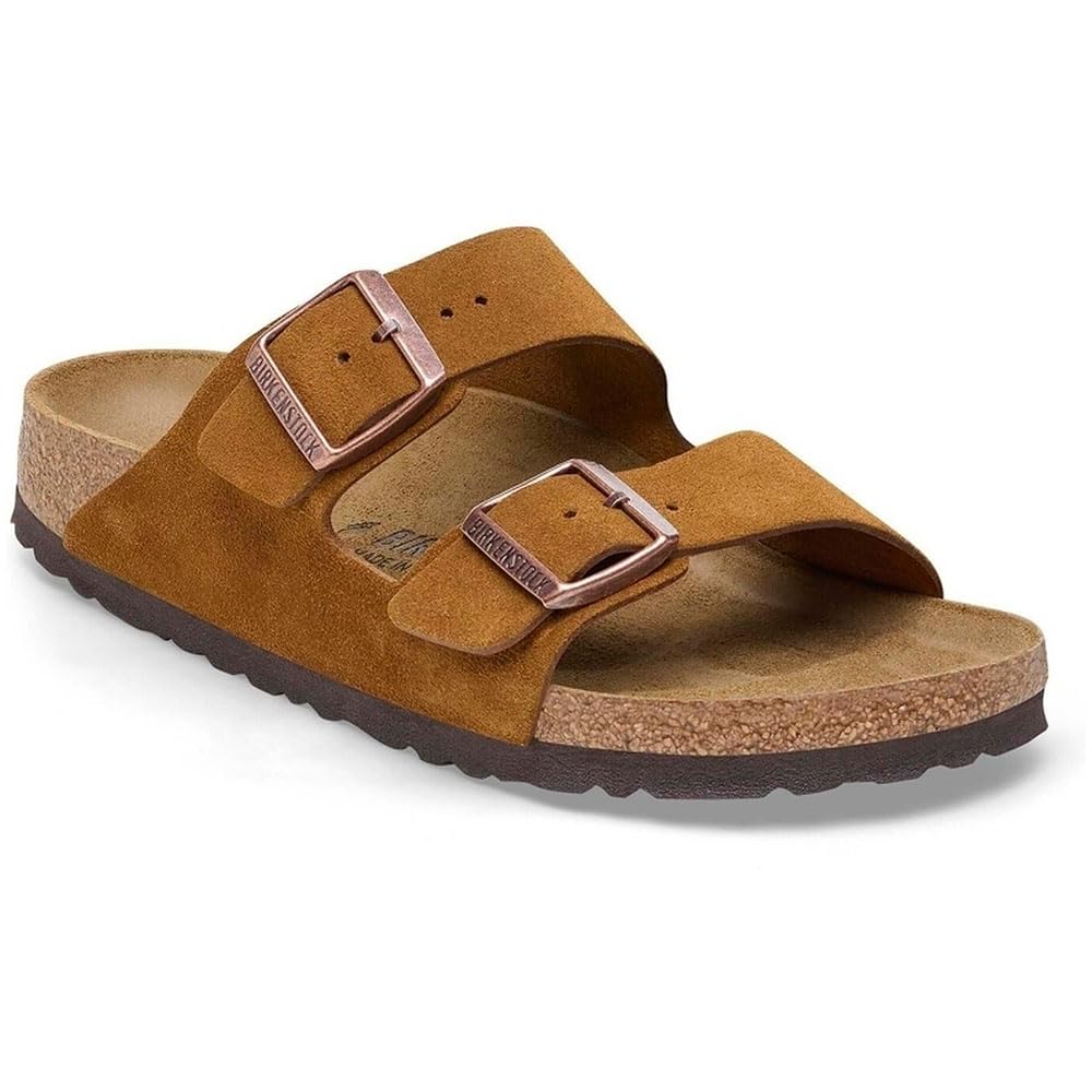 BIRKENSTOCK Arizona Спортивно-повседневные сандалии из замшевой кожи (Обычный) 24ОС 1027082 МИНК EU41 26.5