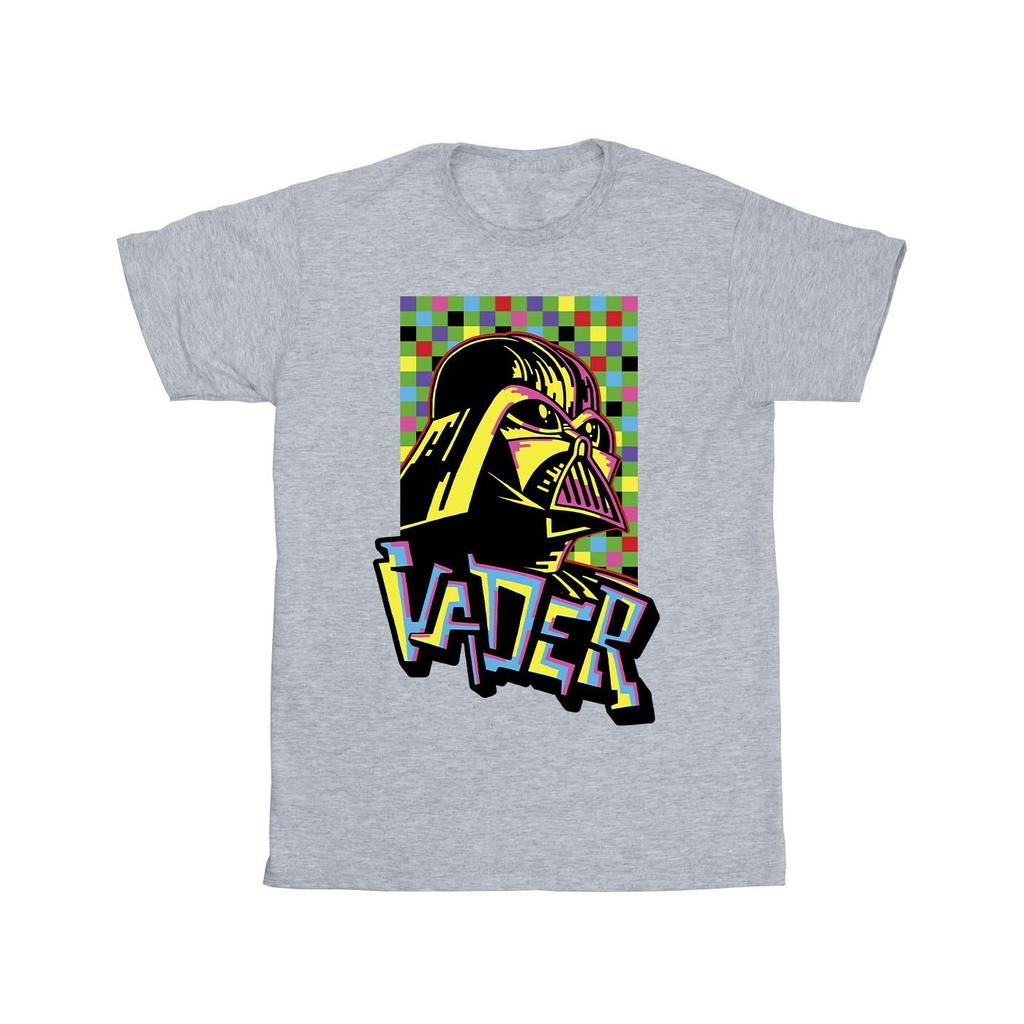 Star Wars Mens Vader Graffiti Pop Art T-Shirt