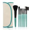 7pcs Makeup Brushes Cosmetic Foundation Eyeshadow Eyeliner Brushes Travel Set